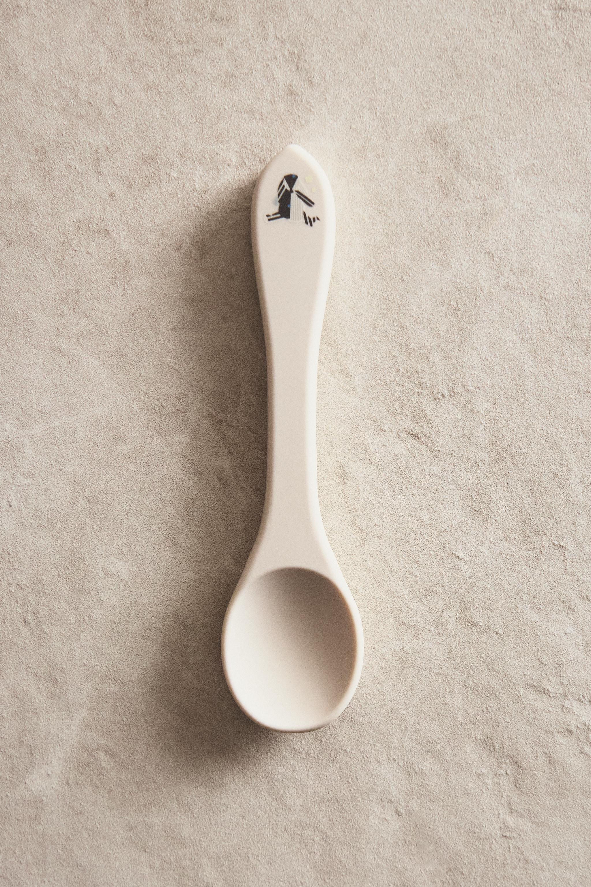 KIDS' SILICONE RABBIT SPOON
